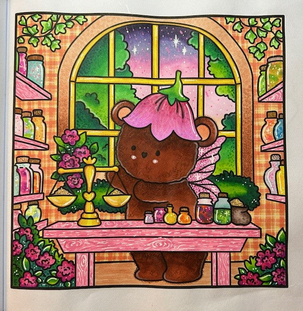 The Barn Cafe Colouring Club