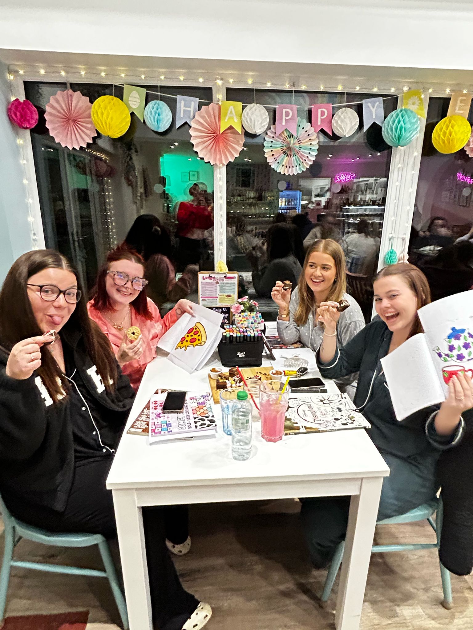 The Barn Cafe Colouring Club