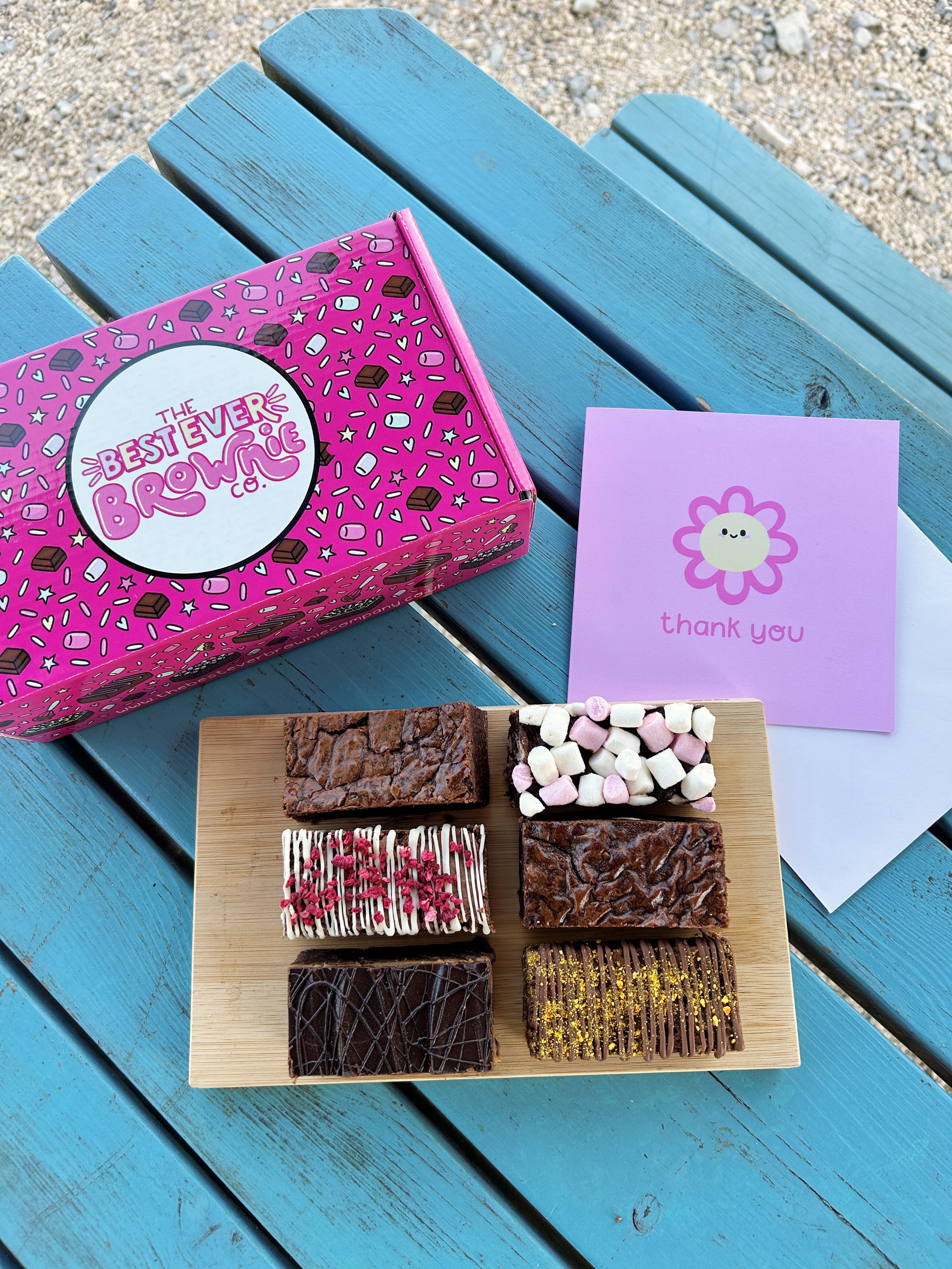 The Teachers Gift Box - Brownies and Card!