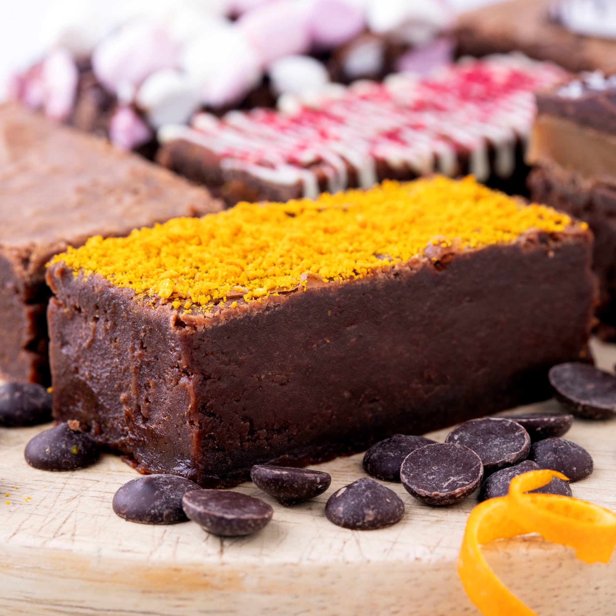 Chocolate Orange Brownie Box
